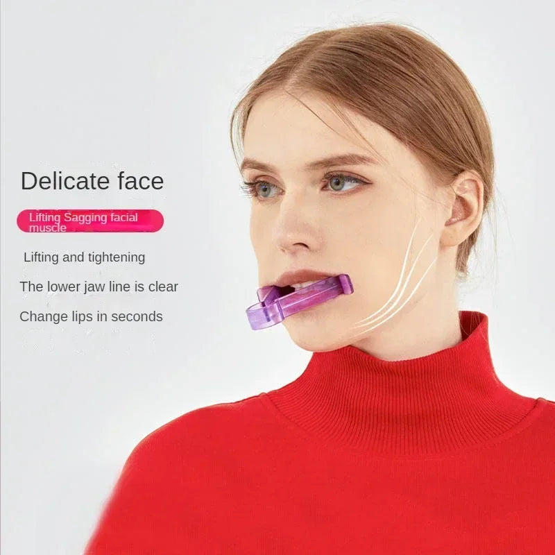 V‑Shape Facial & Neck Exerciser - Jaw Trainer
