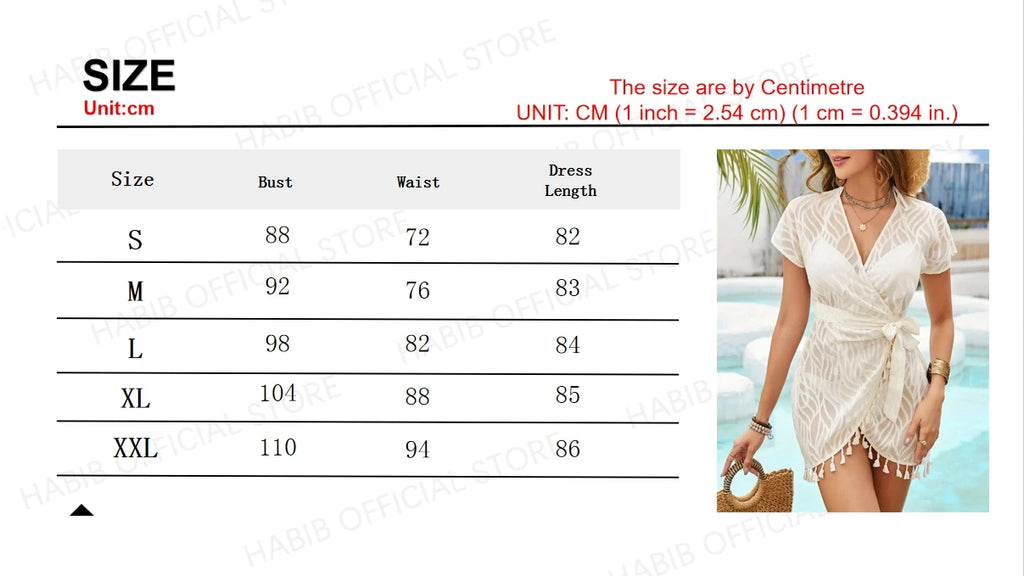 Nadia White Lace Long Cover-Up Dress