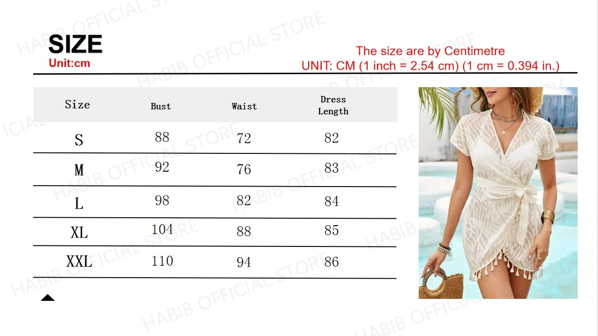 Nadia White Lace Long Cover-Up Dress