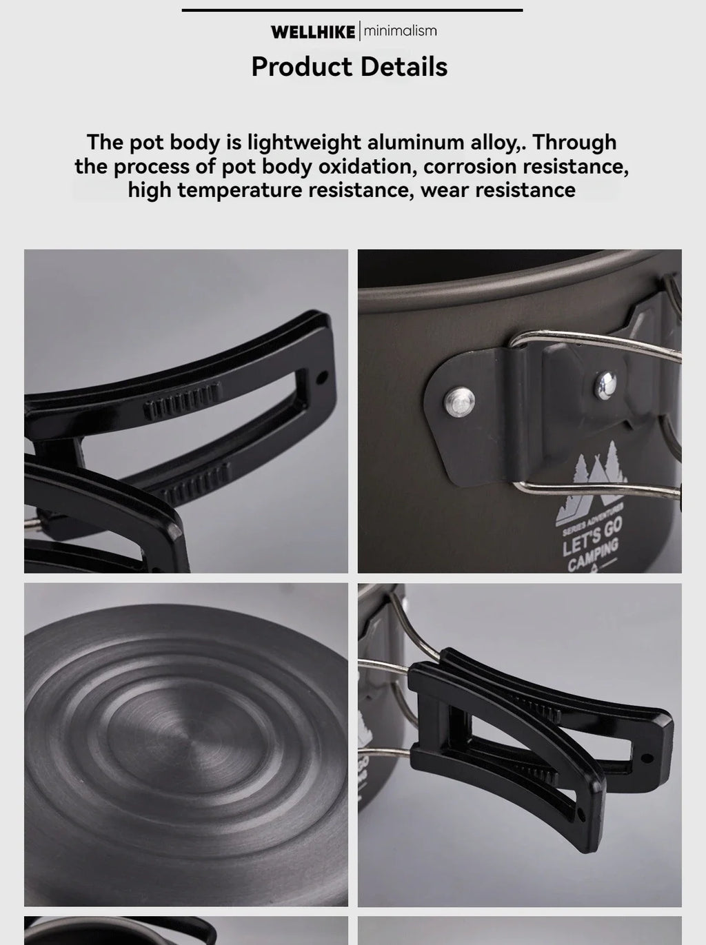 Portable Outdoor Camping Cookware Set