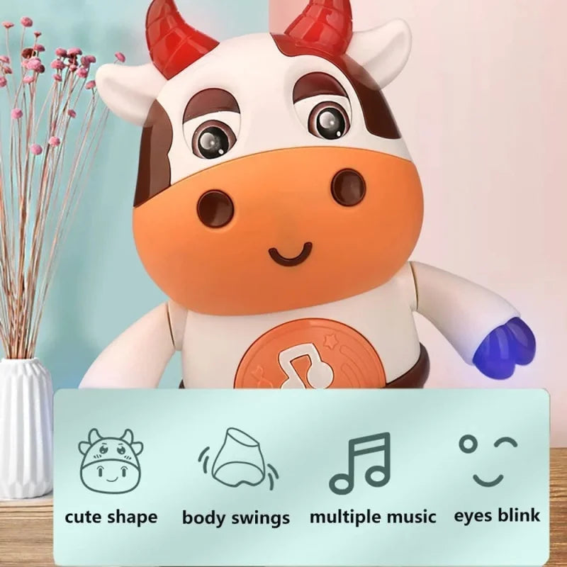 Musical Baby Cow Toy