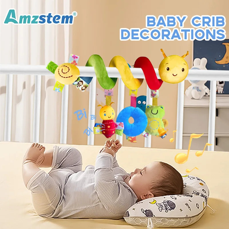 Baby Hanging Plush Spiral Toy