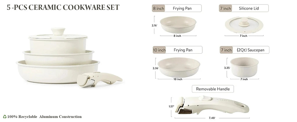 Donnor Nonstick Cookware Set