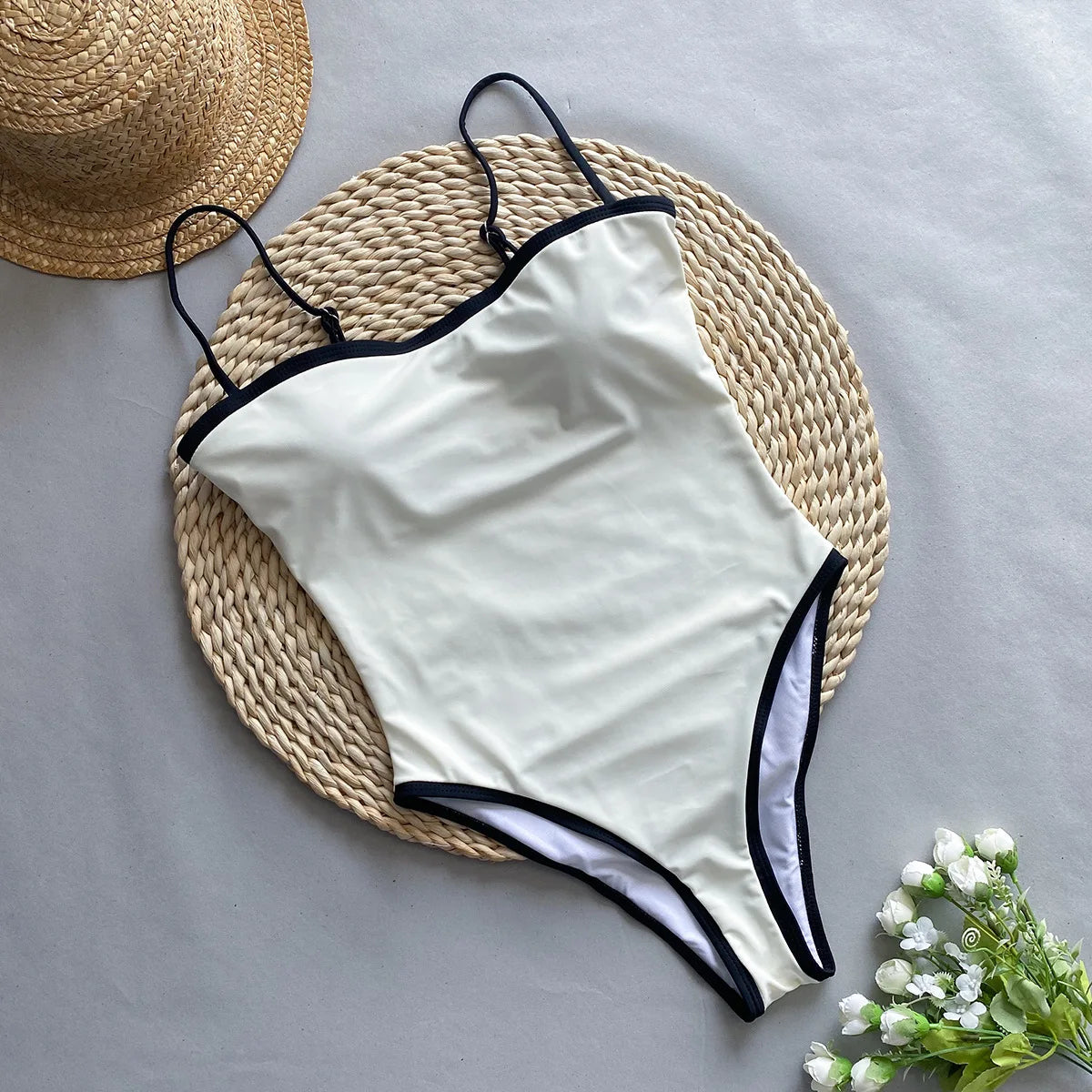 Nora Swimsuit - White