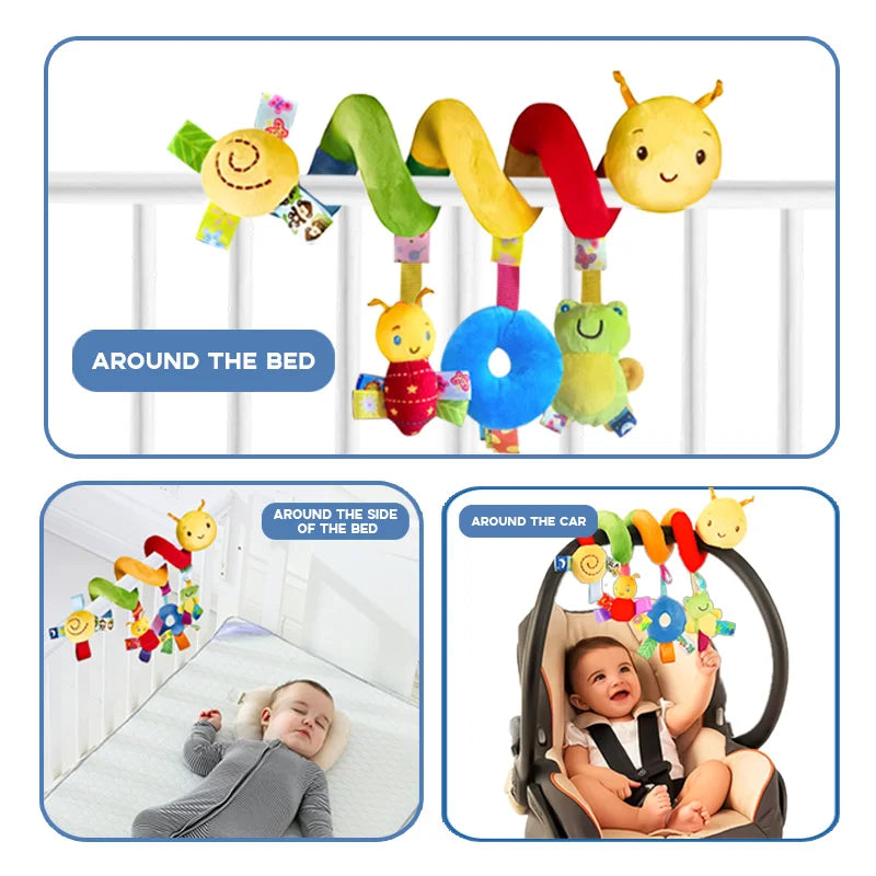 Baby Hanging Plush Spiral Toy