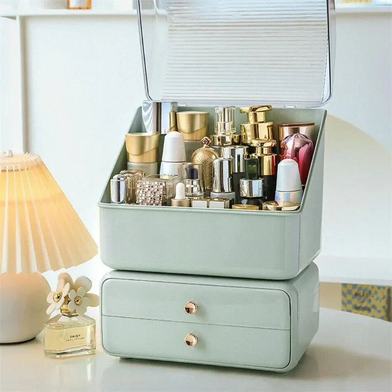 Cosmetic Storage Box - Mint