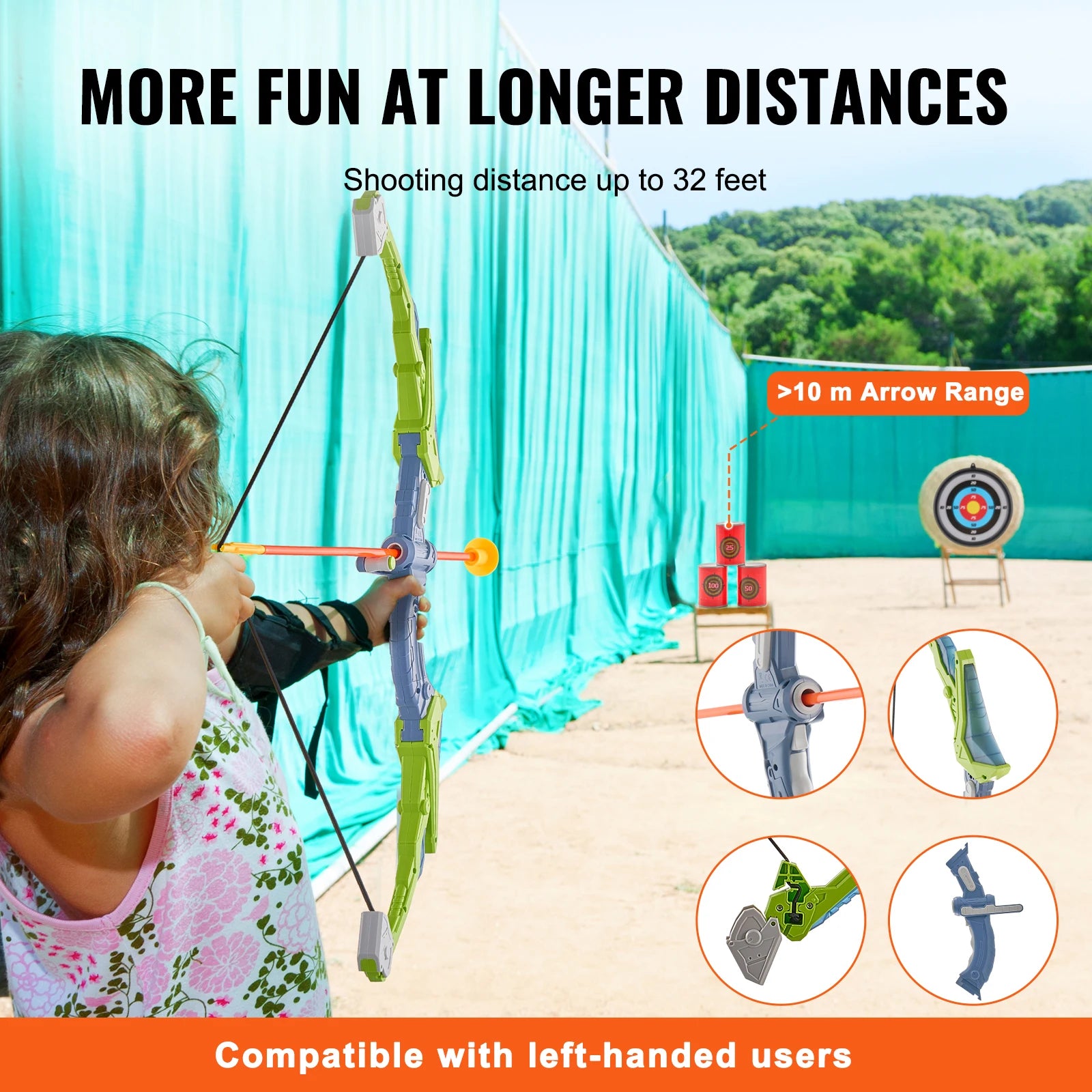 Kids Bow and Arrow Set with LED Lights