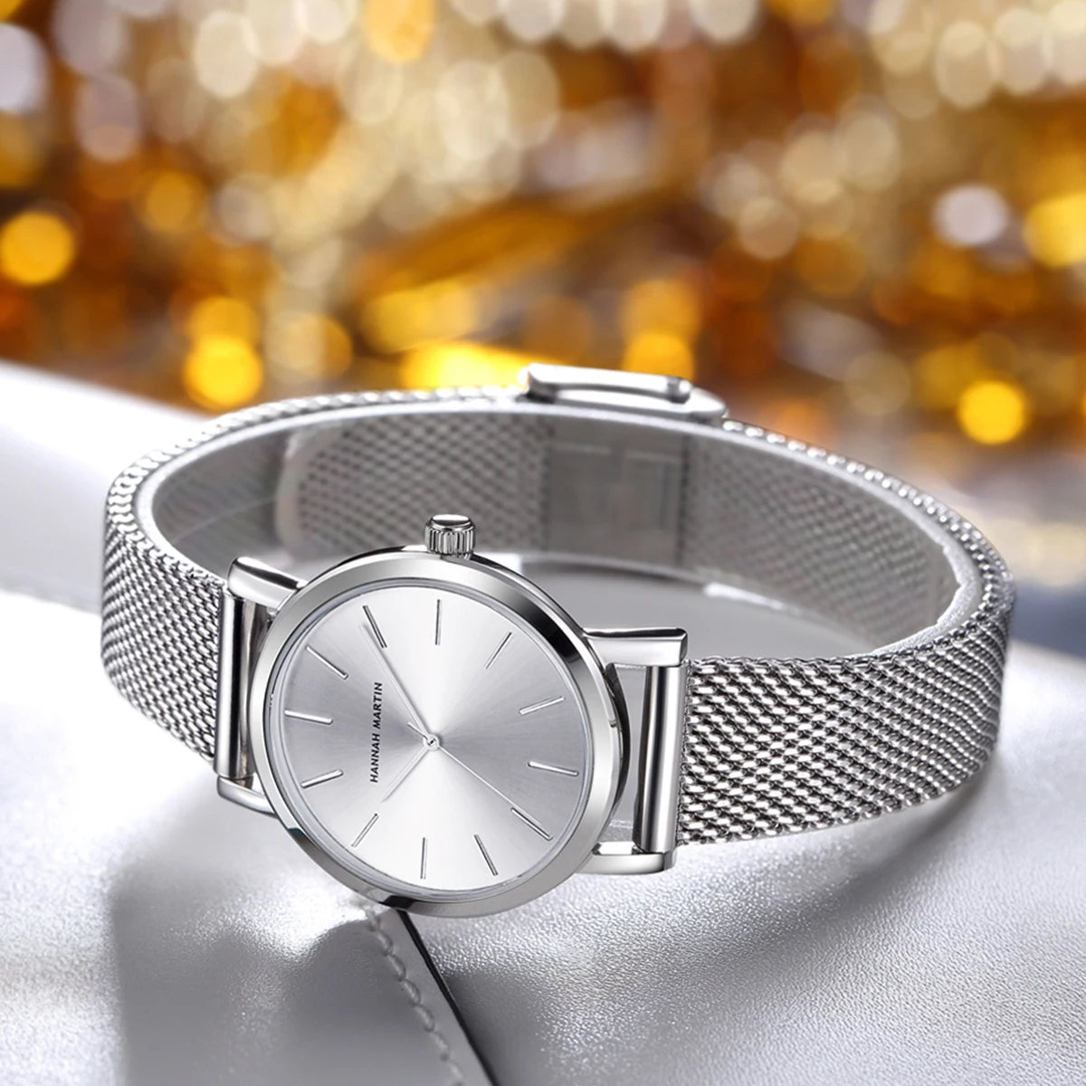 Hannah Martin Rose Gold Ladies’ Quartz Watch