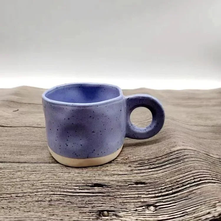Anamorphic Ink Splash Porcelain Mug