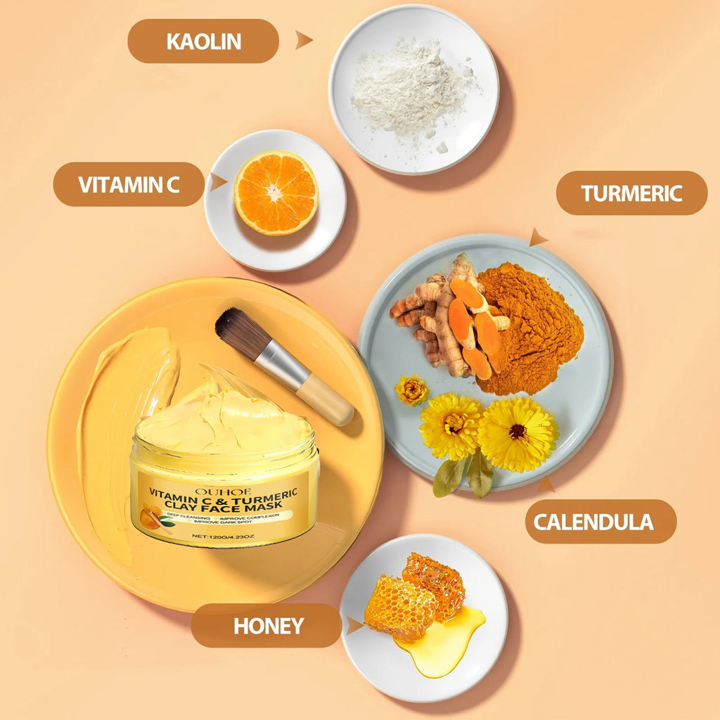 Turmeric Vitamin C Exfoliating Facial Mask