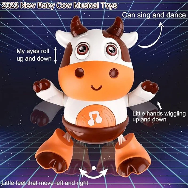 Musical Baby Cow Toy