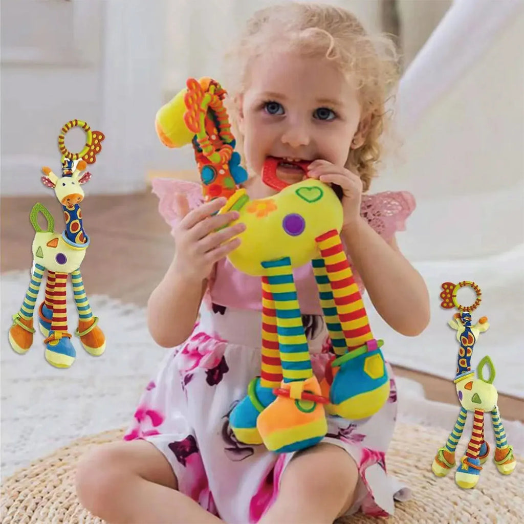 Plush Hanging Animal Rattles