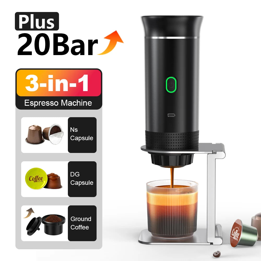 Electric Portable Espresso Coffee Maker