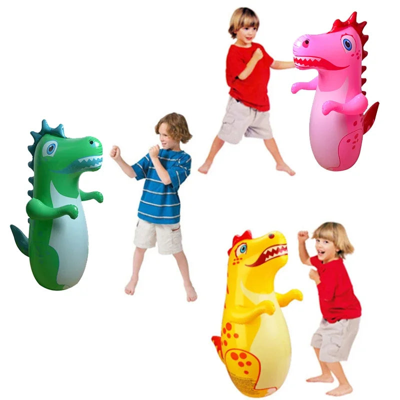 Kids’ Inflatable Standing Punching Bag – 90cm