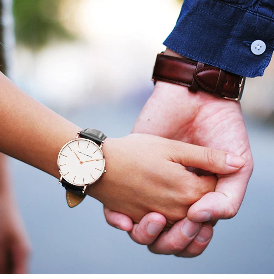 Martin Dial Leather Watch