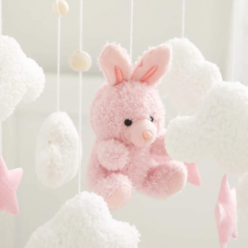 Wooden Baby Cot Mobile