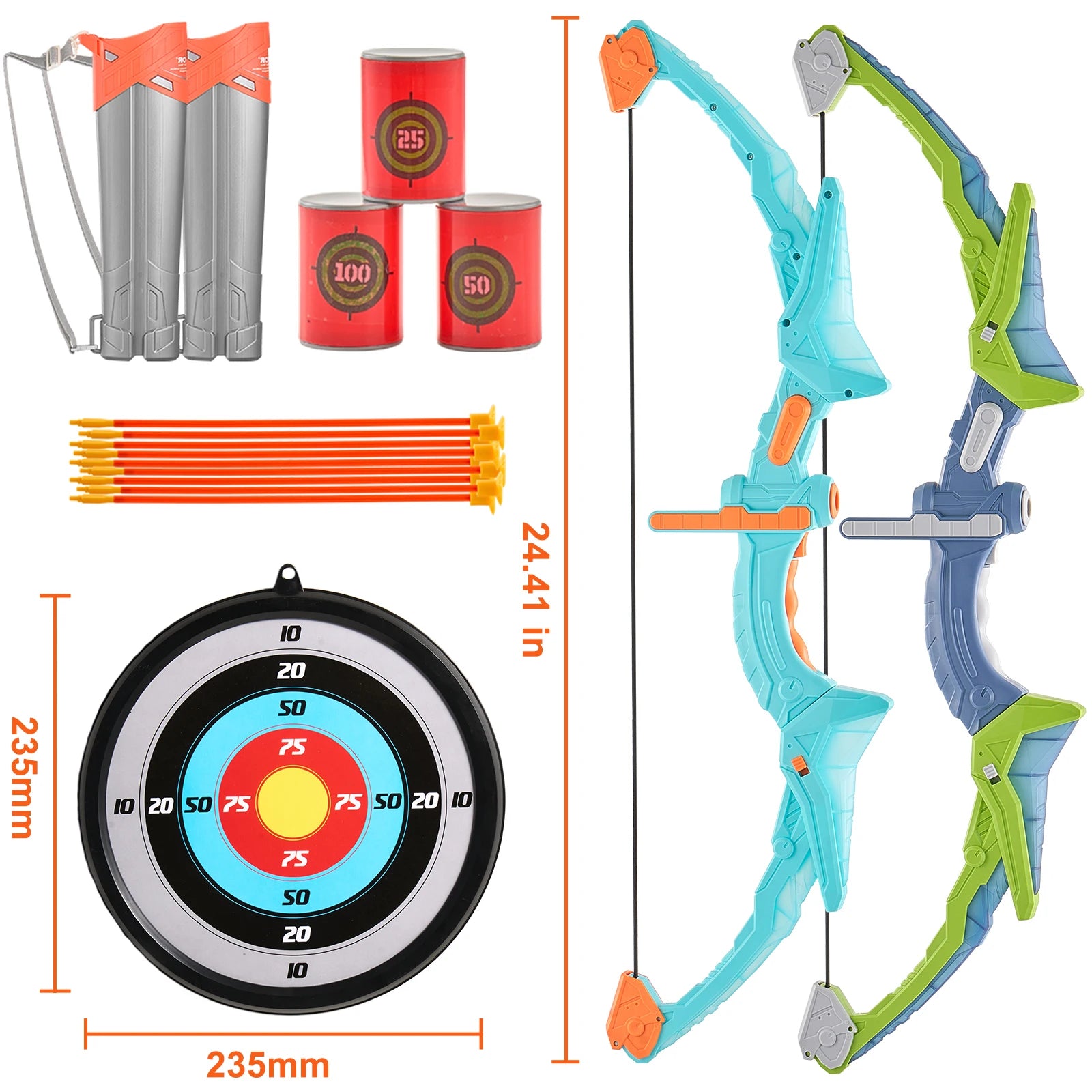 Kids Bow and Arrow Set with LED Lights
