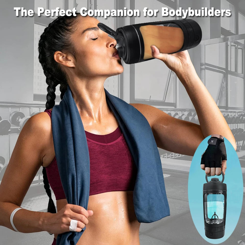 Electric Protein Shaker Bottle
