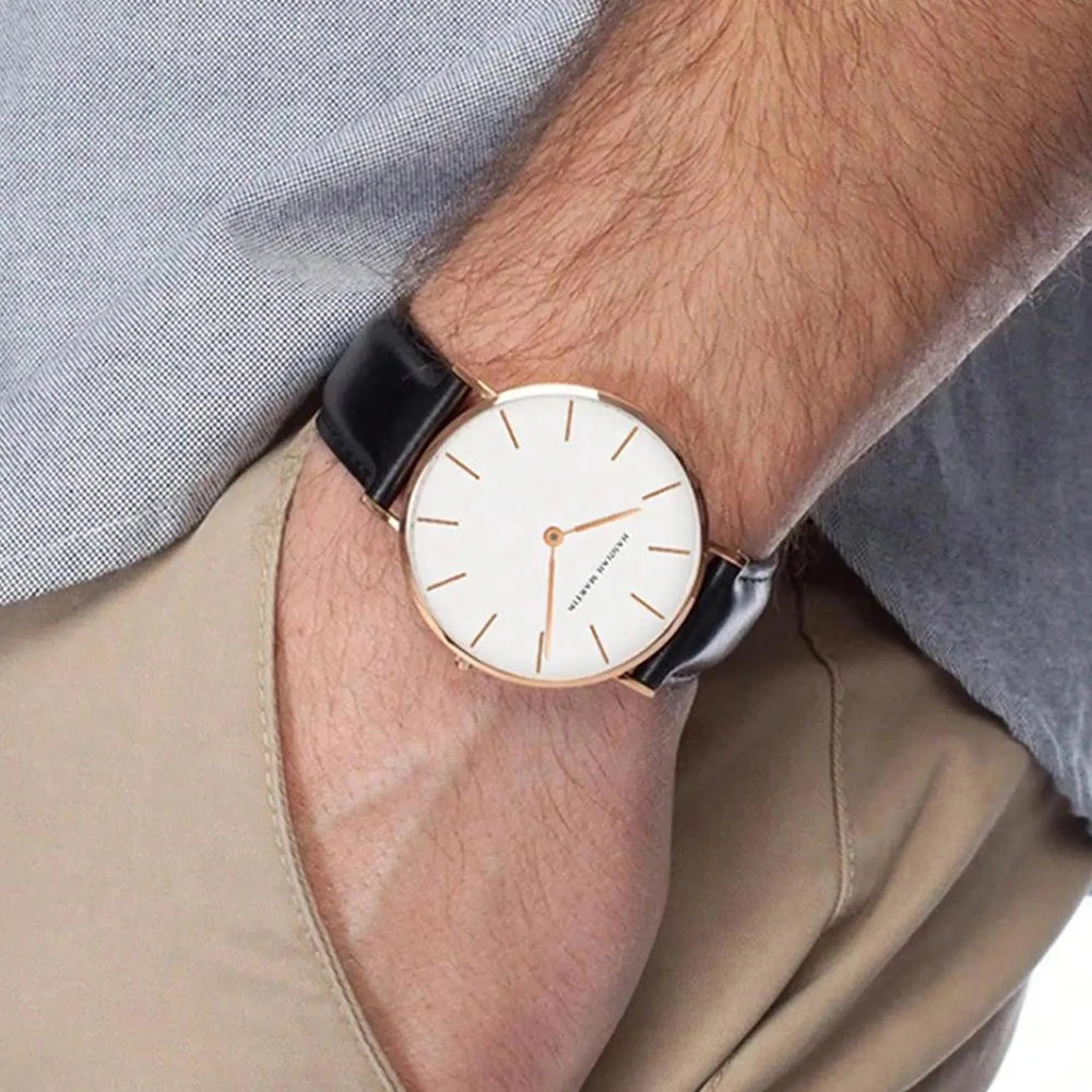 Martin Dial Leather Watch