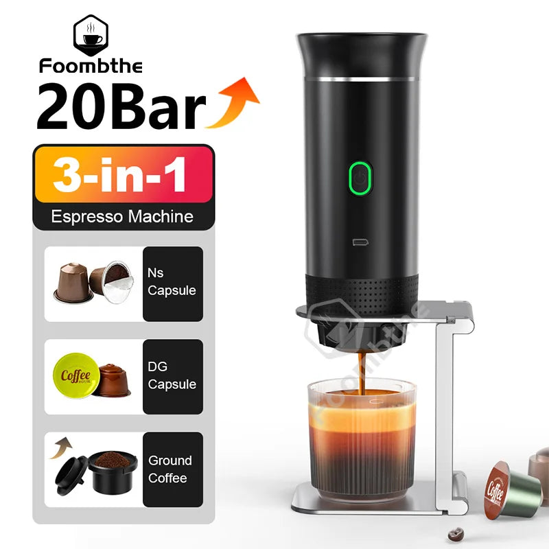 Electric Portable Espresso Coffee Maker