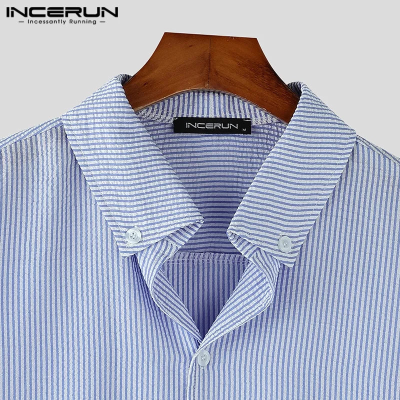 Striped Long Sleeve Casual Shirt
