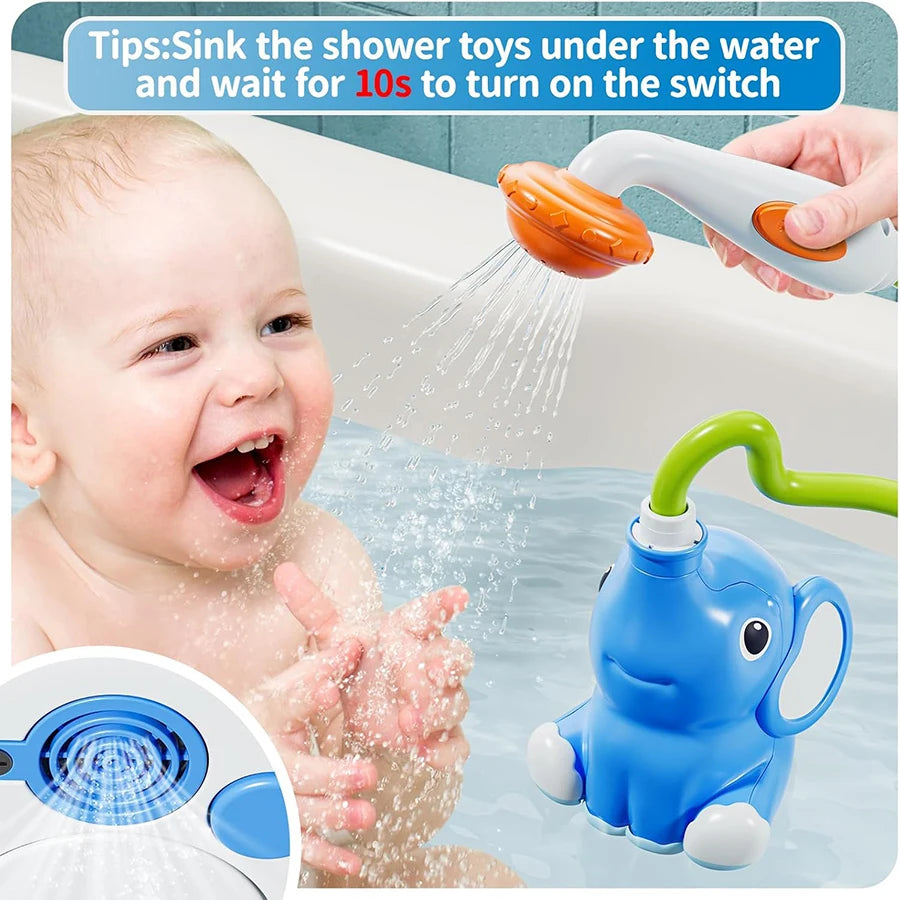 Elephant Baby Bath Shower Toy