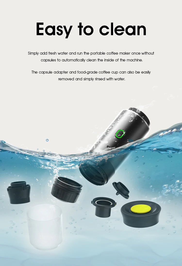 Electric Portable Espresso Coffee Maker