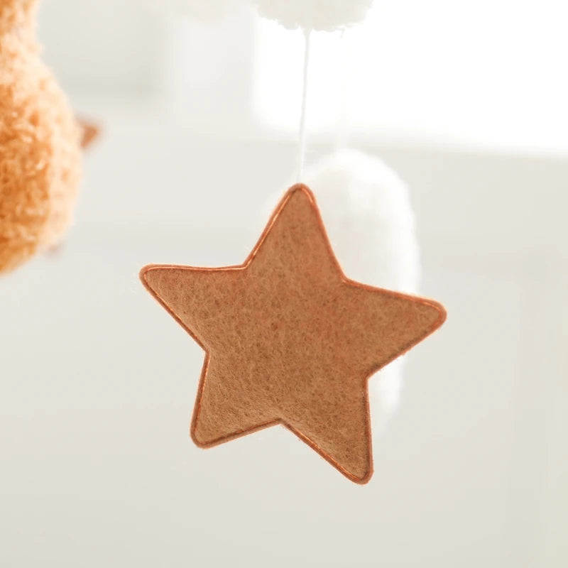 Wooden Baby Cot Mobile
