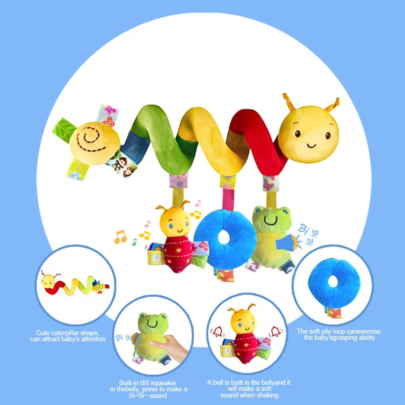 Baby Hanging Plush Spiral Toy