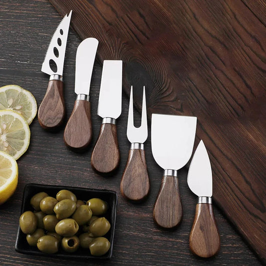 Stainless Steel Cheese Knife Set