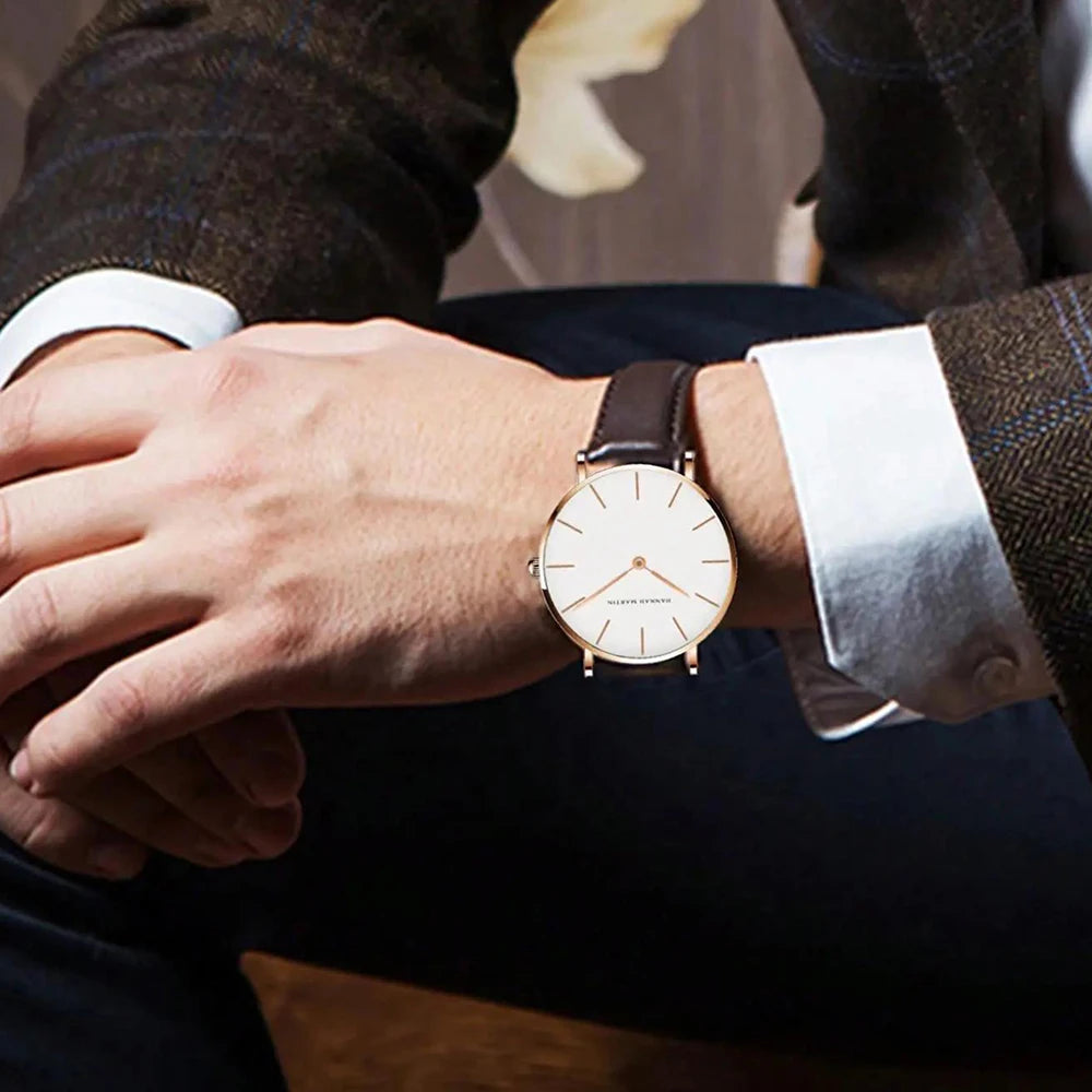 Martin Dial Leather Watch