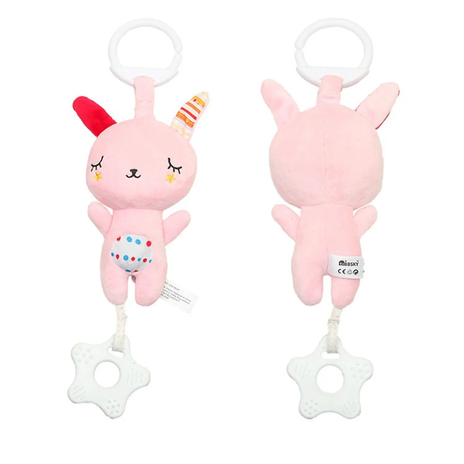 Plush Hanging Animal Rattles