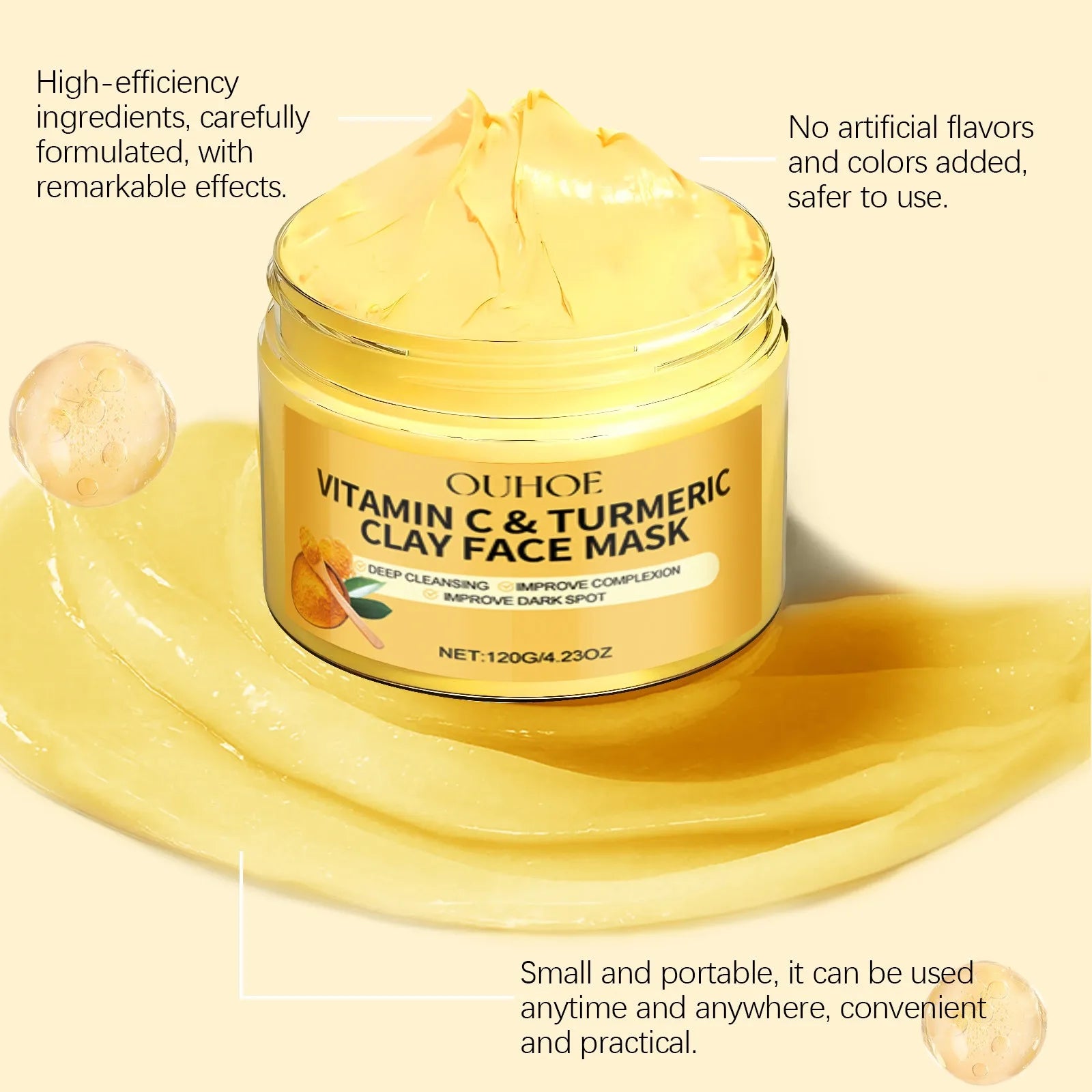 Turmeric Vitamin C Exfoliating Facial Mask