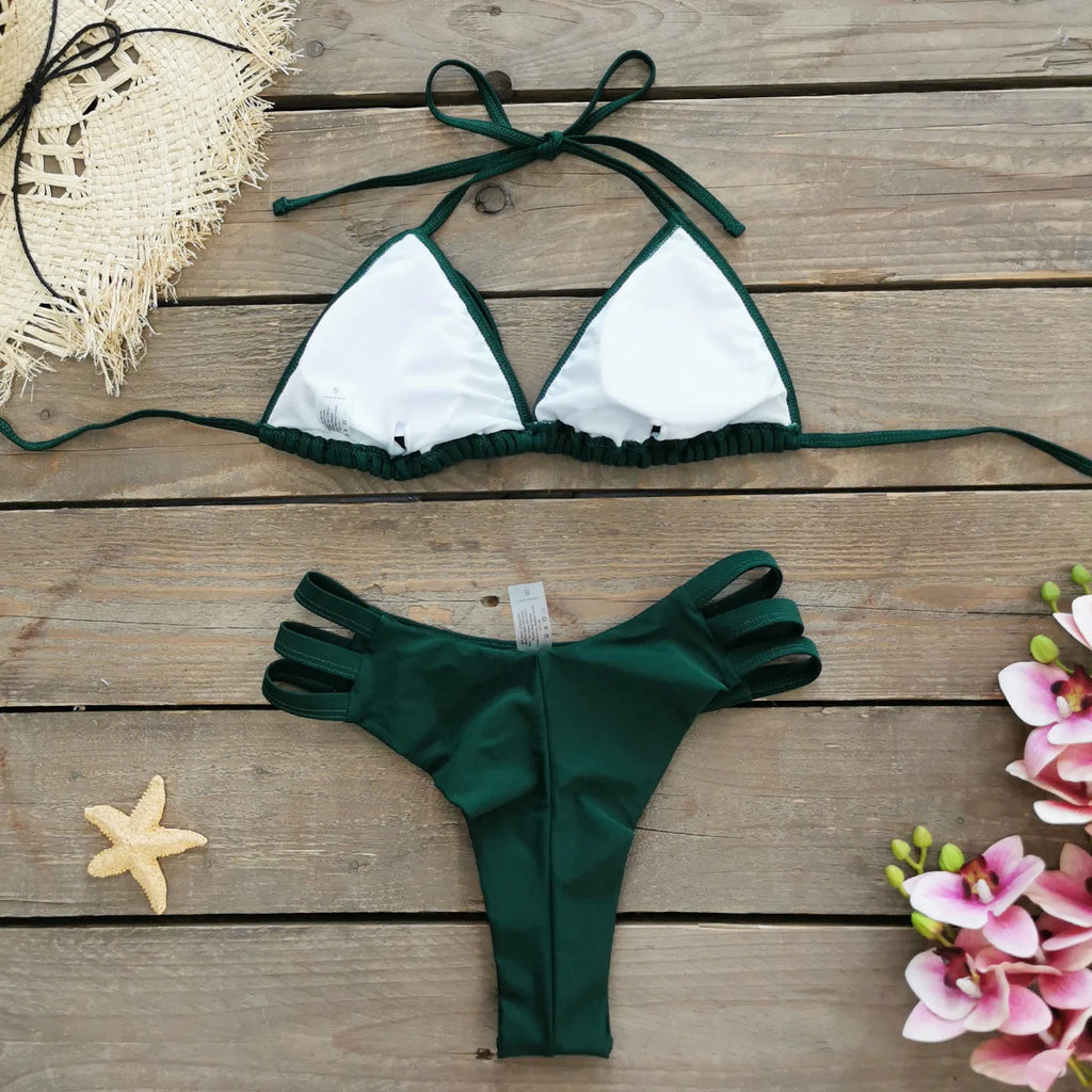 Telaura Brazilian G-String Bikini Set