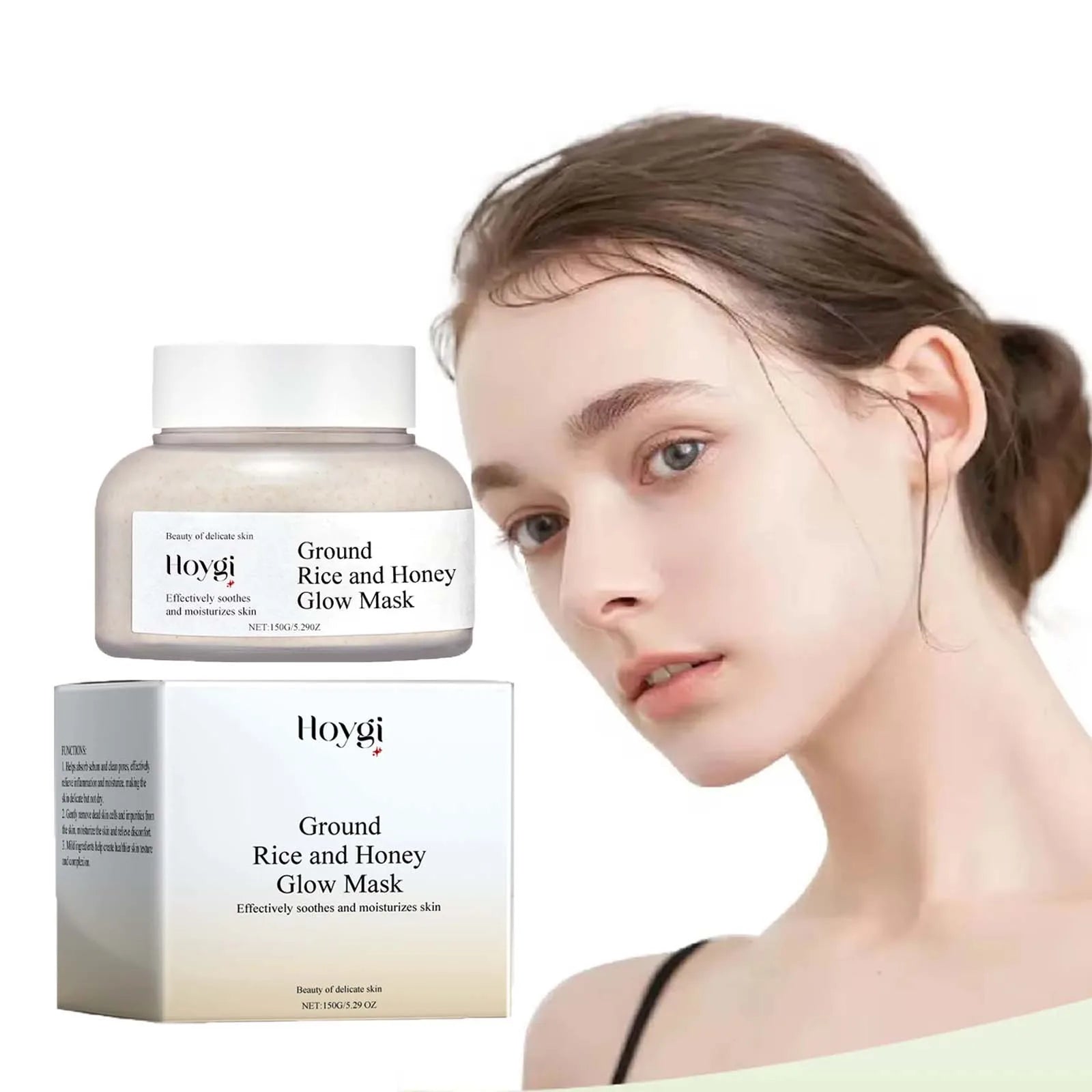 Hoygi Rice & Honey Sleeping Face Mask 150g