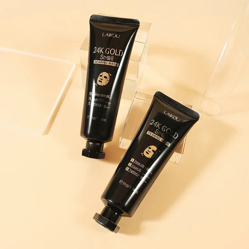 24K Gold Snail Peel-Off Face Mask