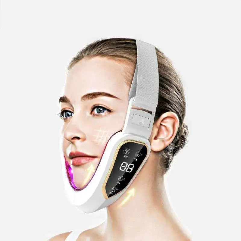 LED Photon Therapy V‑Face Massager