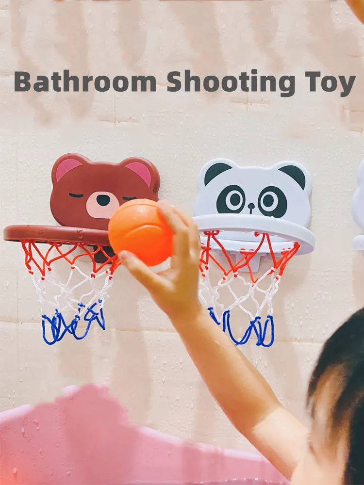 Whale Bath Basketball Hoop Toy