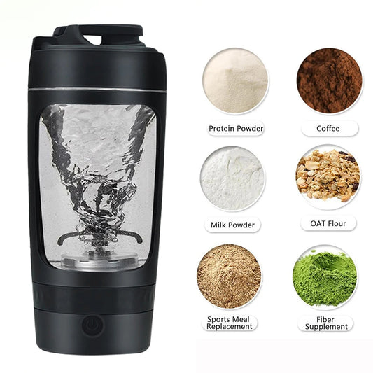 Electric Protein Shaker Bottle