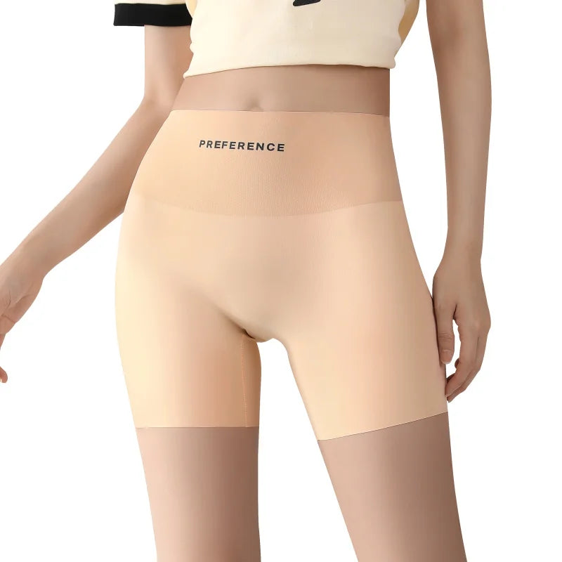 3 Ice Silk Seamless Safety Shorts