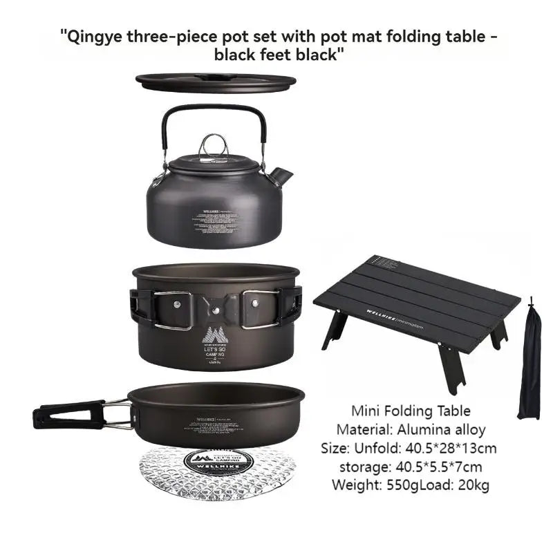 Portable Outdoor Camping Cookware Set