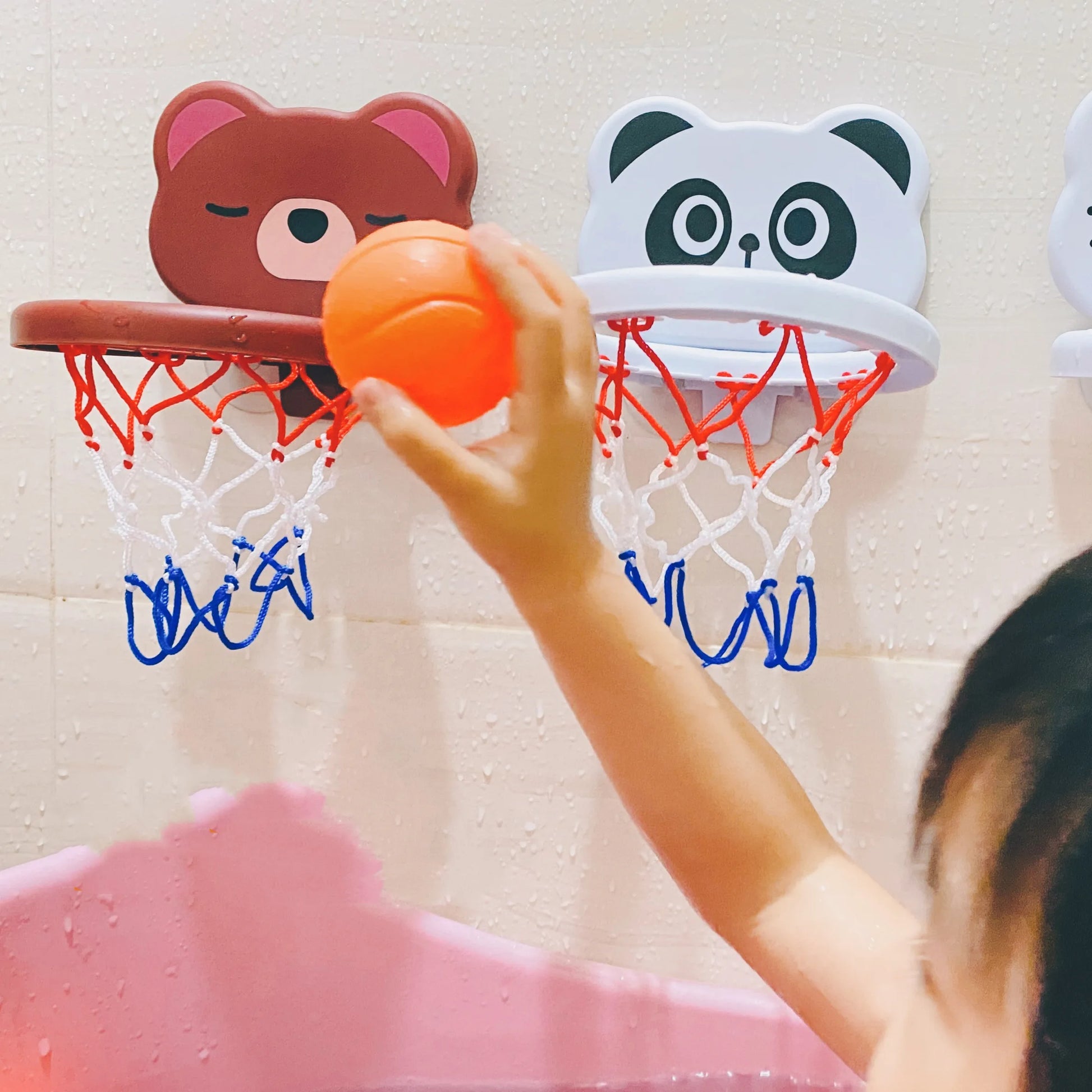 Whale Bath Basketball Hoop Toy