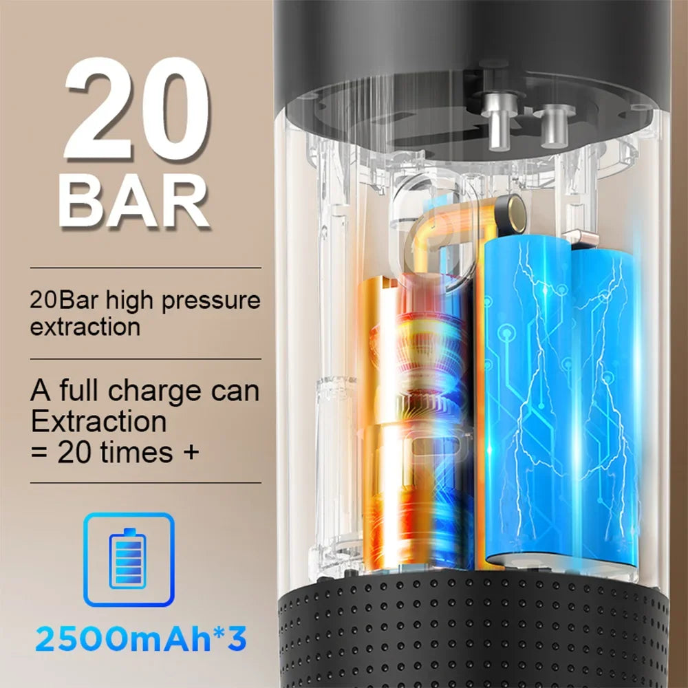 Electric Portable Espresso Coffee Maker
