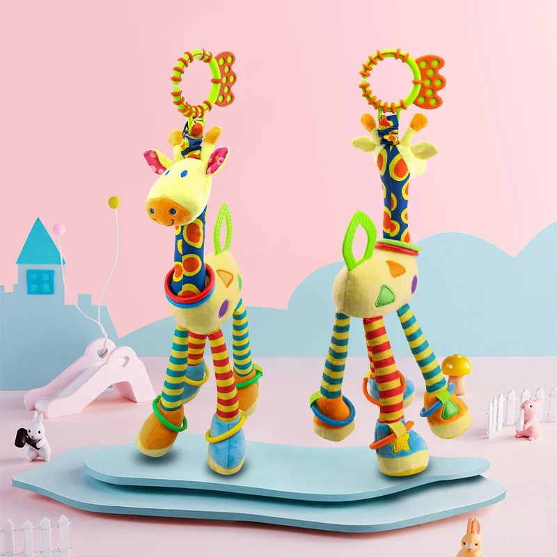 Plush Hanging Animal Rattles