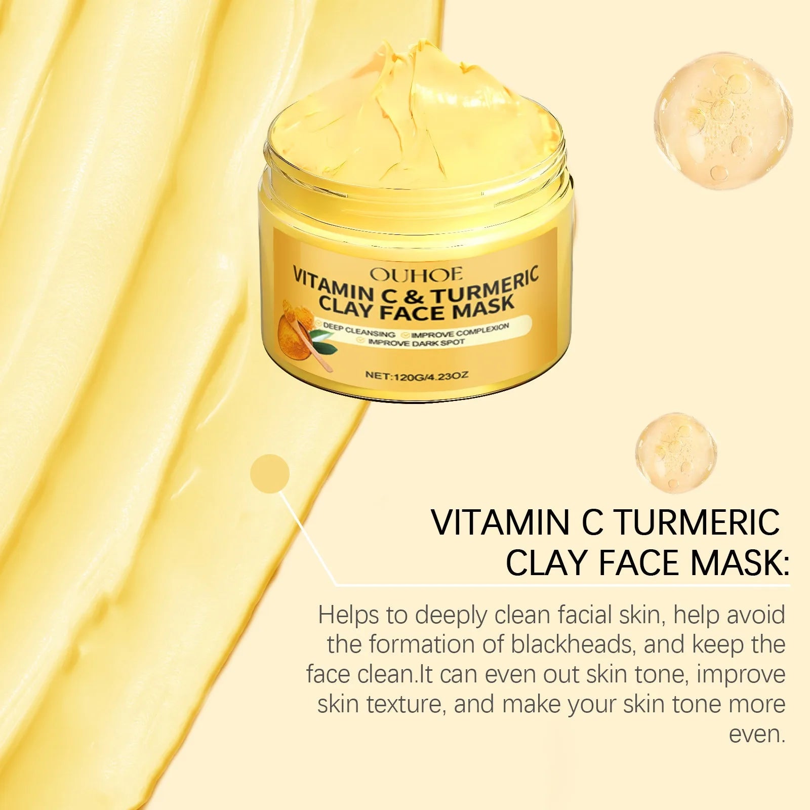Turmeric Vitamin C Exfoliating Facial Mask