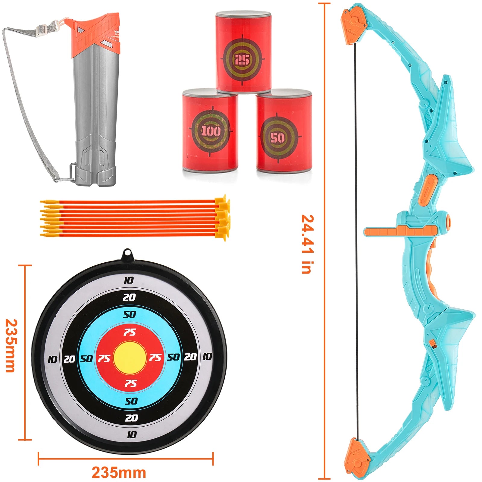 Kids Bow and Arrow Set with LED Lights