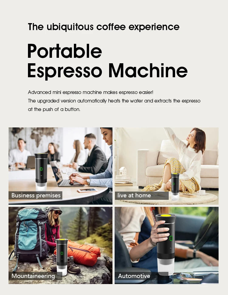 Electric Portable Espresso Coffee Maker