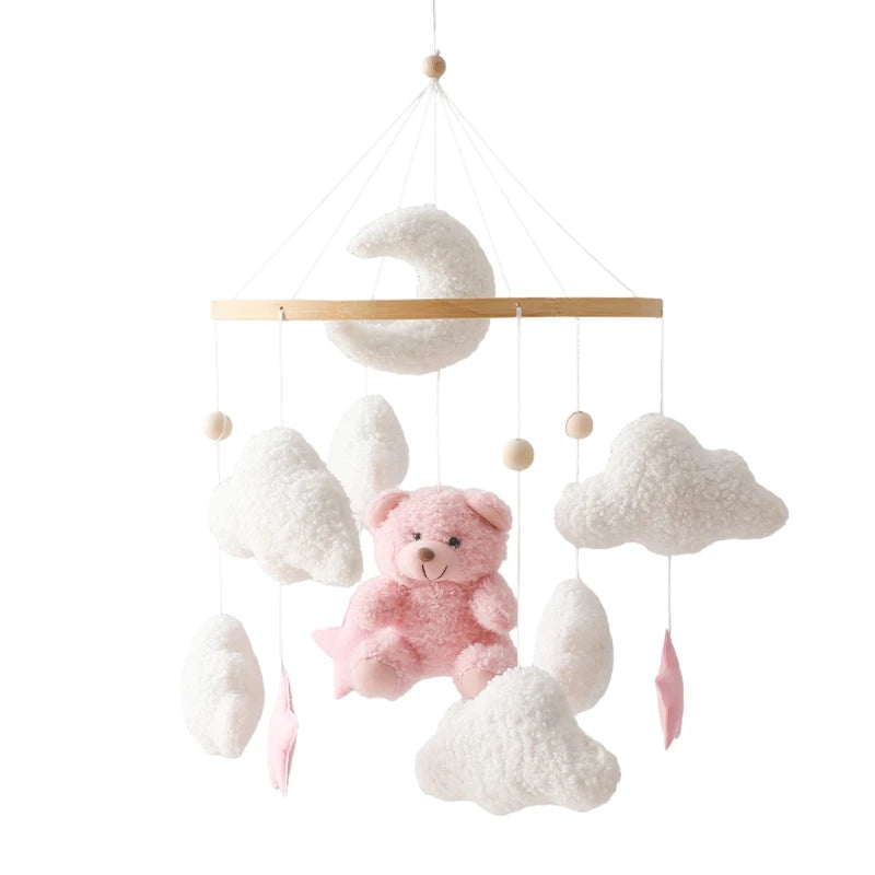 Wooden Baby Cot Mobile