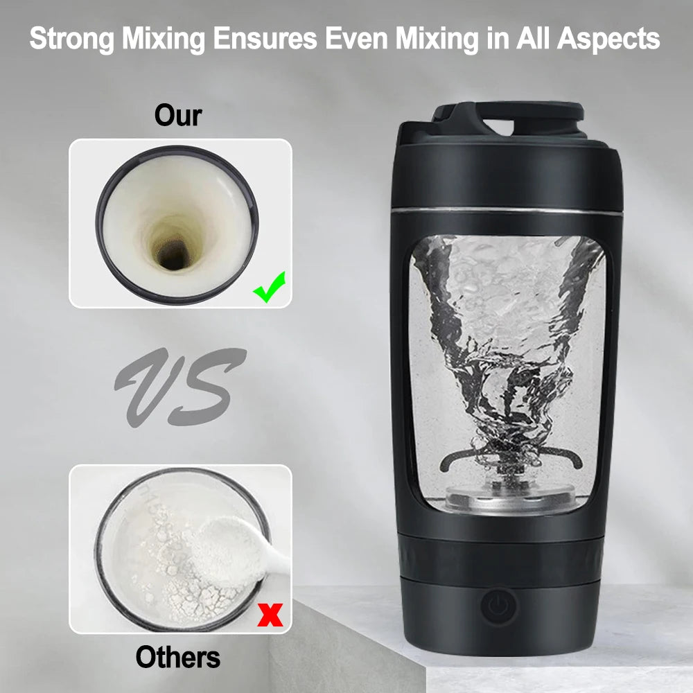 Electric Protein Shaker Bottle