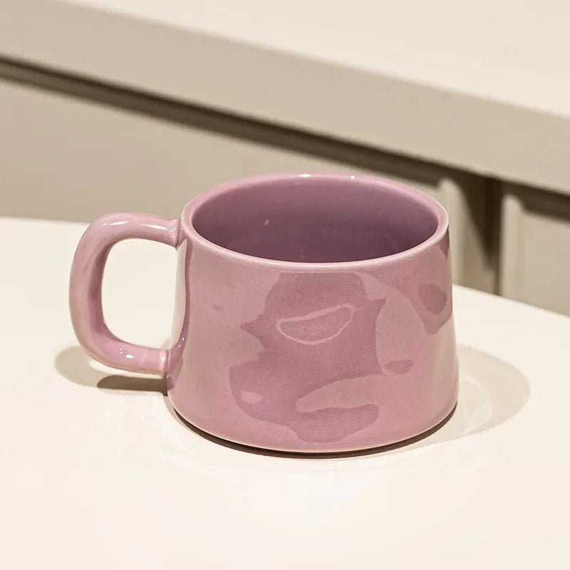 Ceramic Coffee Mug with Tray